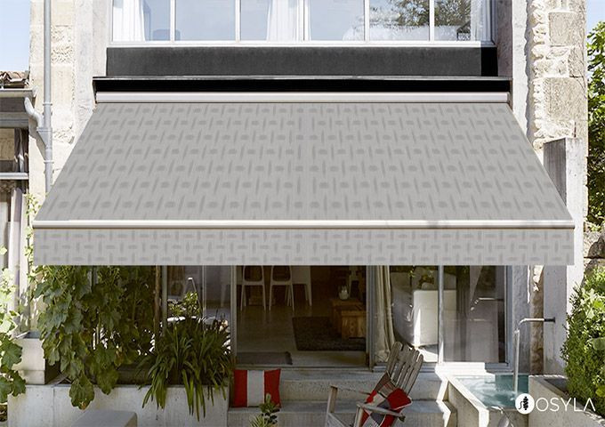 Toile de store brush grey Dickson opéra j171 Toile de store brush grey Dickson opéra j171