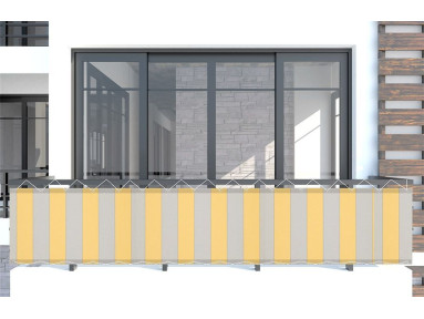 Brise vue dickson Sienne Yellow d303