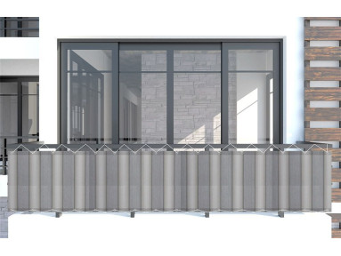 Brise vue antartida gris Sauleda Sensation 3014