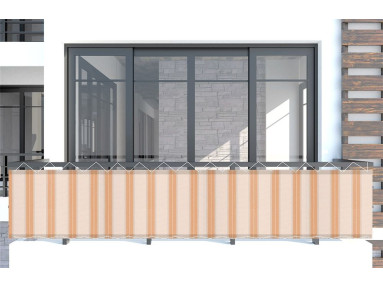 Brise vue everest orange Sauleda Sensation 2125