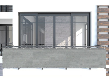 Brise vue gris-r gris Sauleda Sensation 2102