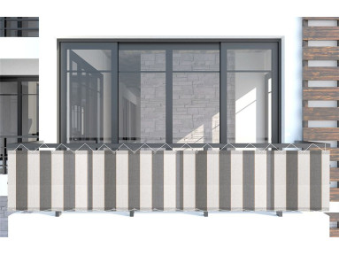 Brise vue new-york gris Sauleda Sensation 2174