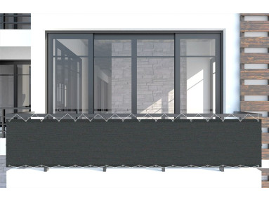 Brise vue noir-r noir Sauleda Sensation 2170