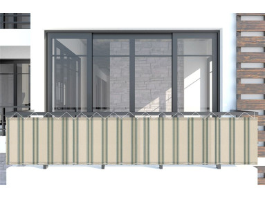 Brise vue parma vert Sauleda Sensation 2207