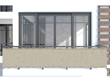 Brise vue ssiroco marron Sauleda Sensation 2226