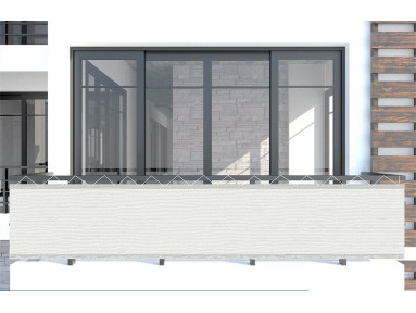 Brise vue zurich beige Sauleda Sensation 2255