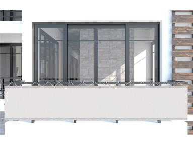 Brise vue ecru blanc dickson Orchestra Max 0001MAX