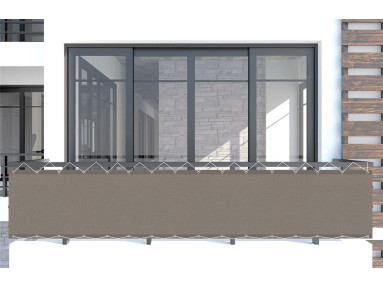 Brise vue taupe marron dickson Orchestra Max 7559MAX