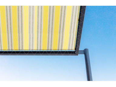 Toile de pergola sol jaune Sauleda Sensation 2126