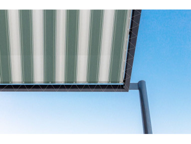 Toile de pergola stuttgard vert Sauleda Sensation 2571