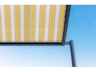 Toile de pergola mikonos jaune Sauleda Sensation 2577