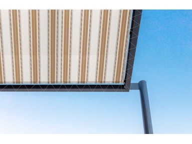 Toile de pergola rodas marron Sauleda Sensation 2578