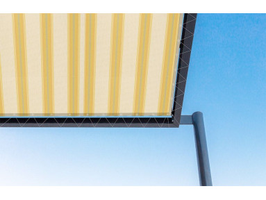 Toile de pergola vesubio jaune Sauleda Sensation 2636