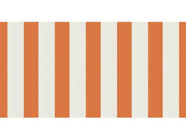 Toile au mètre Orange-Blanc orange Sauleda Sensation 2052