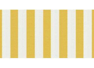 Toile au mètre Jaune-Blanc jaune Sauleda Sensation 2015