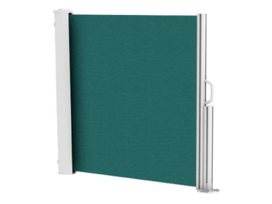 Brise vue rÃ©tractable ultra rÃ©sistant avec toile Soltis 92 vert sapin 2039