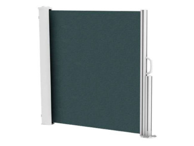 Brise vue rÃ©tractable ultra rÃ©sistant avec toile Soltis 92 noir 2053
