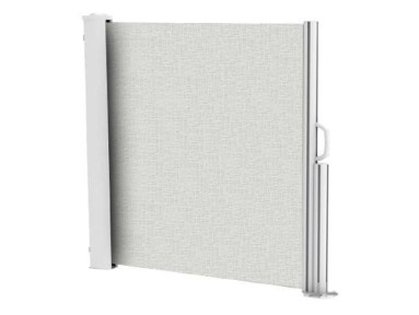 Brise vue rÃ©tractable ultra rÃ©sistant avec toile Soltis 92 gris interfÃ©rentiel 2065