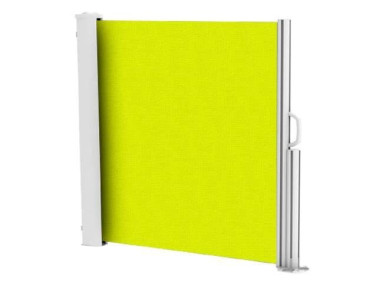 Brise vue rÃ©tractable ultra rÃ©sistant avec toile Soltis 92 vert anis 2157