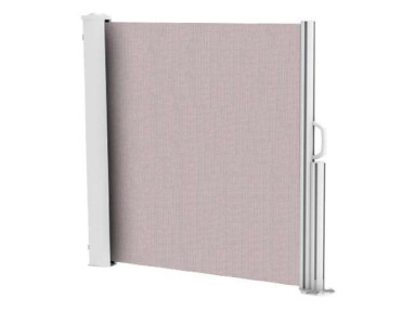 Brise vue rÃ©tractable ultra rÃ©sistant avec toile Soltis 92 tourtelle 2163