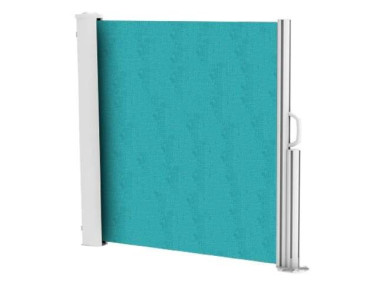 Brise vue rÃ©tractable ultra rÃ©sistant avec toile Soltis 92 turquoise intense 50271