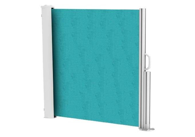 Brise vue rÃ©tractable ultra rÃ©sistant avec toile Soltis 92 turquoise intense 50271