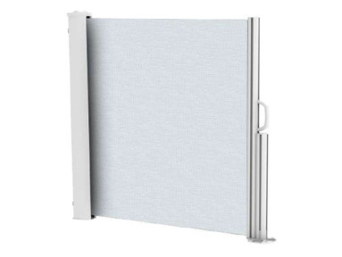 Brise vue rÃ©tractable ultra rÃ©sistant avec toile Soltis 92 nuage 50272