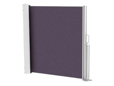 Brise vue rÃ©tractable ultra rÃ©sistant avec toile Soltis 92 prune 50336