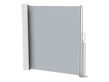 Brise vue rétractable ultra ésistant avec toile Soltis 92 alu/anthracite 2068