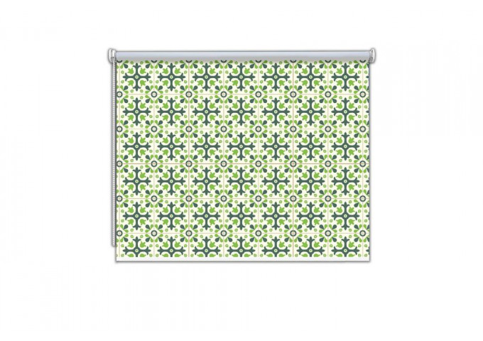 Store enrouleur sur mesure effet Mosaique