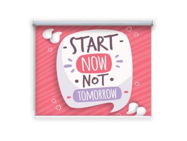 Store enrouleur occultant sur mesure fond rose start now