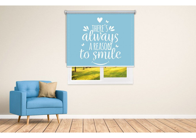 Store enrouleur occultant sur mesure There's always reason to smile