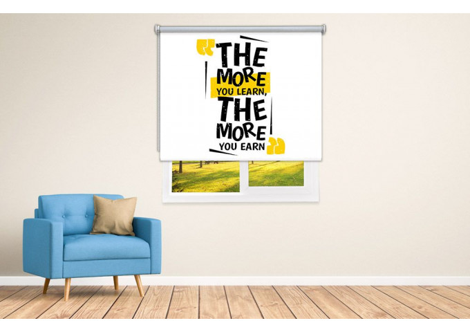 Store enrouleur occultant sur mesure The more you learn