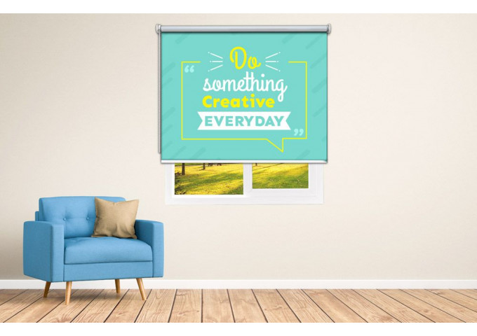 Store enrouleur occultant sur mesure Do something creative everyday
