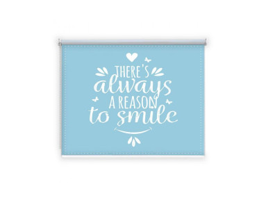 Store enrouleur occultant sur mesure There's always reason to smile