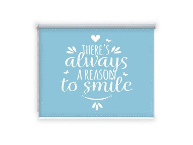 Store enrouleur occultant sur mesure There's always reason to smile