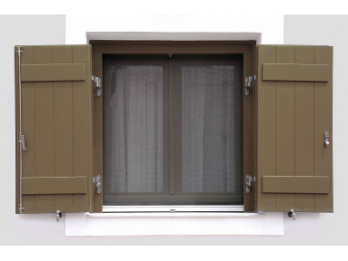 Moustiquaire de fenêtre enroulable verticale sur mesure Saga