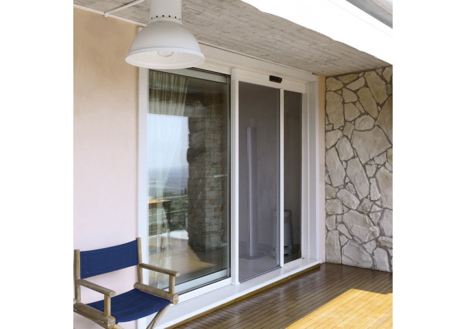 Moustiquaire enroulable latérale 1 vantail grandes dimensions sur mesure