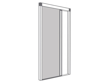 Moustiquaire enroulable latérale 1 vantail sur mesure
