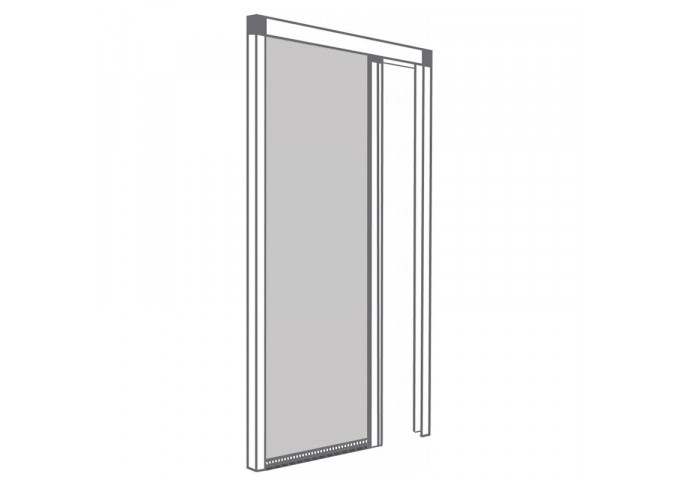 Moustiquaire enroulable latérale 1 vantail grandes dimensions sur mesure Moustiquaire enroulable latérale 1 vantail grandes dimensions sur mesure