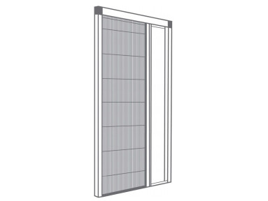 Moustiquaire plissée pour fenêtre 1 vantail sur mesure