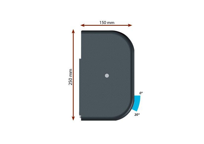Store banne coffre carré Zhang sur mesure, toile switch vert Dickson orchestra u395, jusqu'à 6 x 3m