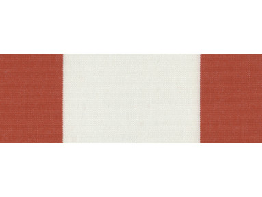 Toile de store ROJO Rouge et blanc 2212 Sauleda Sensation