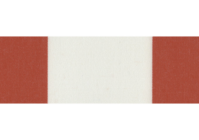 Toile de store ROJO Rouge et blanc 2212 Sauleda Sensation