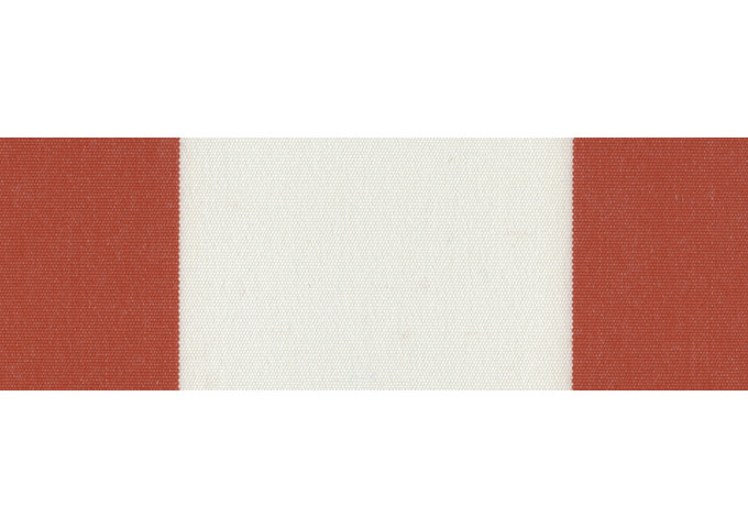 Toile de store ROJO Rouge et blanc 2212 Sauleda Sensation