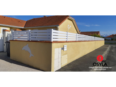 Clôture PVC brise vue Tyrel 020