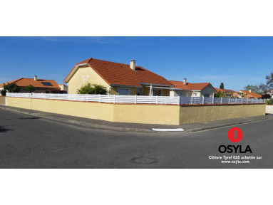 Clôture PVC brise vue Tyrel 020