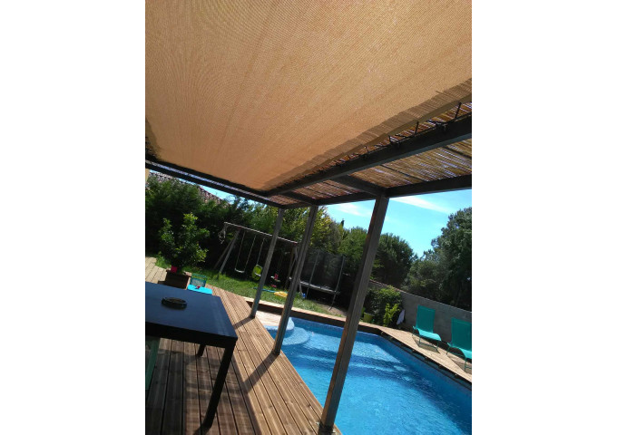 toile de pergola pvc Commercial 95 Sand