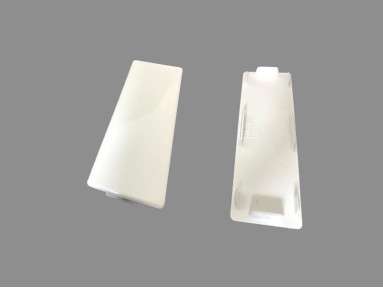 Bouchon plat pour lame PVC 100 x 30mm