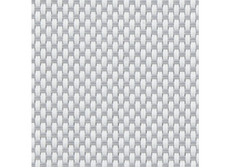 Store enrouleur Anti-chaleur toile 1% d'ouverture blanc et perle 002007 jusqu'à 240cm de large